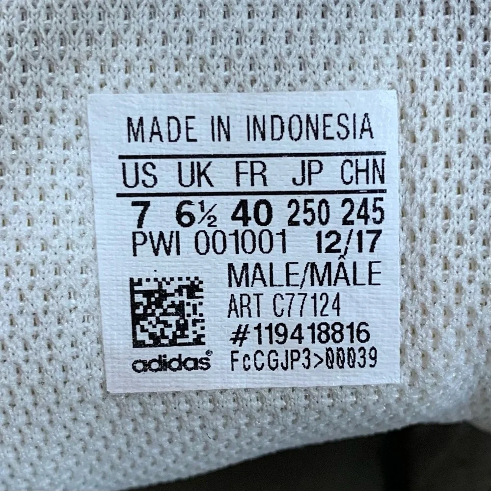 AdIdas Superstar Sneakers Shoes # C77124 Men’s Size 7 Cloud White/Core Black